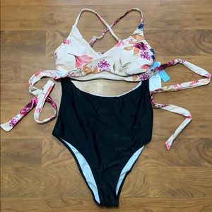 High-Waisted Wrap Bikini
